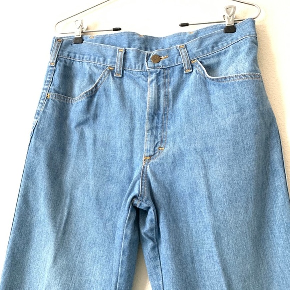 LEE Rare Vintage High Rise Wide Leg Jeans - Picture 2 of 10